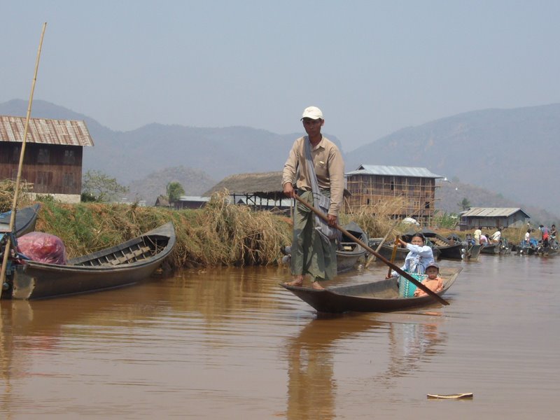 Travel - Myanmar - Inle Lake - Second Boat Trip - Canals